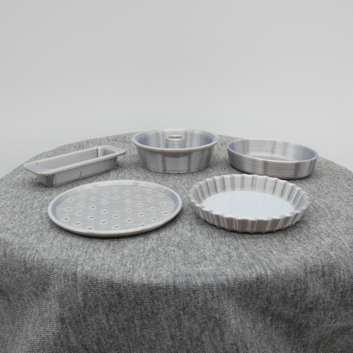 1/6 Scale Doll Furniture Set of Baking Pans Choose Your Color Barbie Ken Integrity Toys FR Bratz 1:6 Diorama