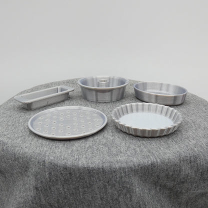 1/6 Scale Doll Furniture Set of Baking Pans Choose Your Color Barbie Ken Integrity Toys FR Bratz 1:6 Diorama