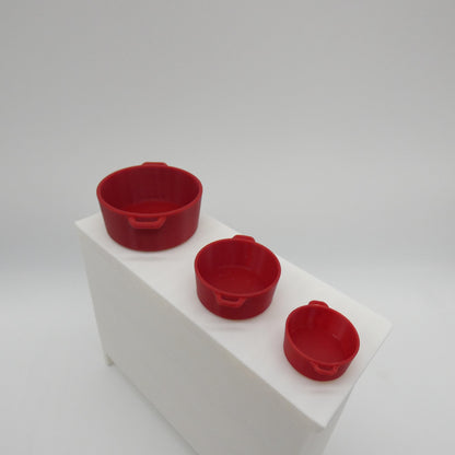 1/6 Scale Doll Dutch Oven Set of 3 Sizes Pots Lids Baking Dish Le Creuset Choose Your Color Barbie Ken Integrity Toys FR Bratz 1:6 Diorama