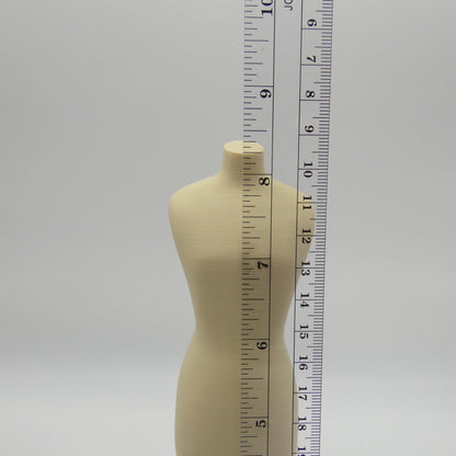 1/6 Scale Doll Furniture Dress Form Tan Mannequin On Brown Stand OR Choose Your Own Colors Barbie Ken Integrity Toys FR Bratz 1:6 Diorama