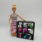 1/6 Scale Doll Furniture Shoe Cubby Storage Rack 9 slot Choose Your Color Barbie Ken Integrity Toys FR Bratz 1:6 Diorama