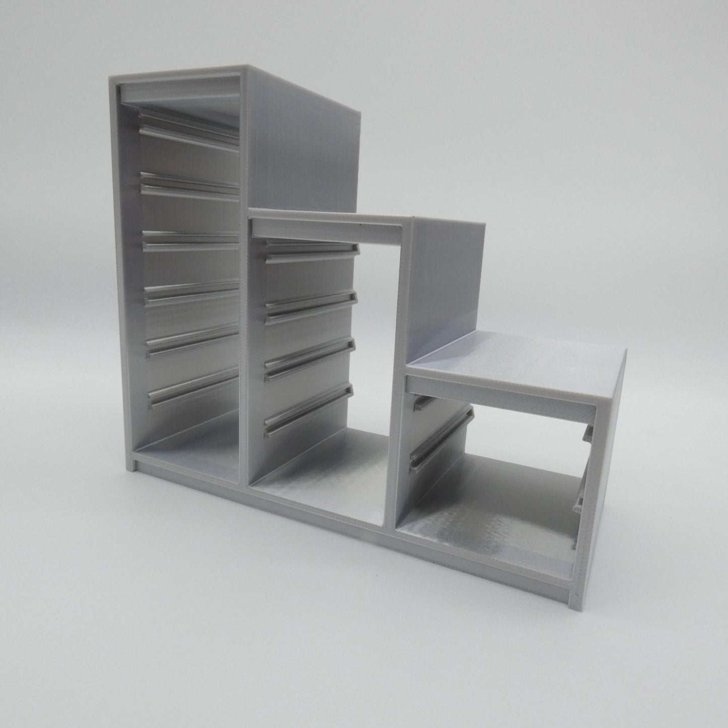 1/6 Scale Doll Furniture Stair Step Storage Unit With Removable Bins Choose Your Own Colors 1:6 Barbie Integrity FR Bratz Diorama