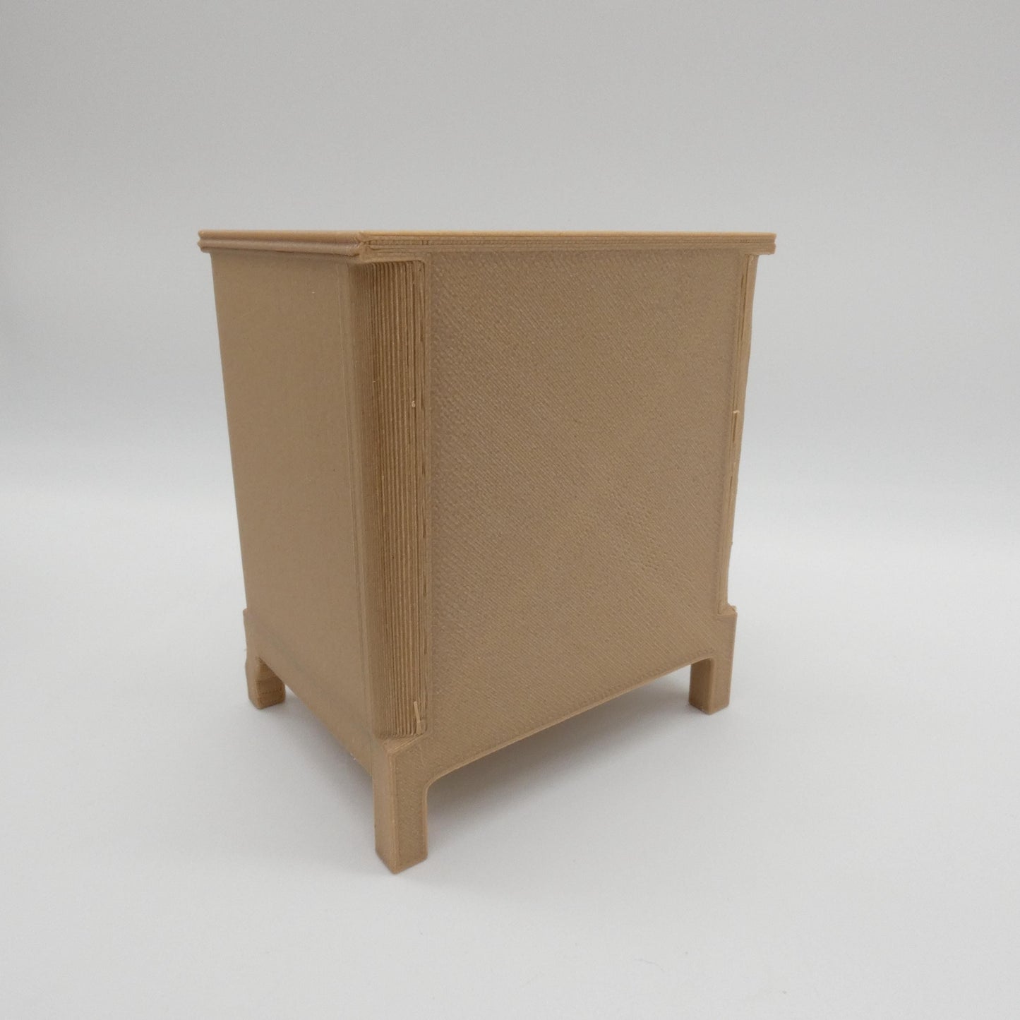 1/6 Scale Doll Furniture Pair of Nightstands Light Brown Wood Tone Barbie Integrity Toys FR Bratz Diorama