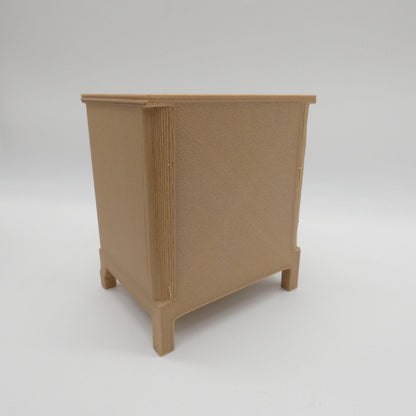 1/6 Scale Doll Furniture Pair of Nightstands Light Brown Wood Tone Barbie Integrity Toys FR Bratz Diorama