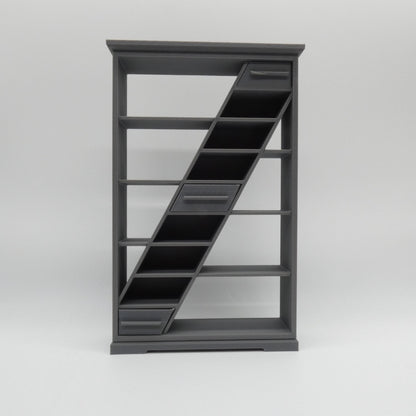1/6 Scale Doll Furniture Z Bookcase Gray 3 Drawers Barbie Integrity Toys FR Bratz 1:6 Diorama
