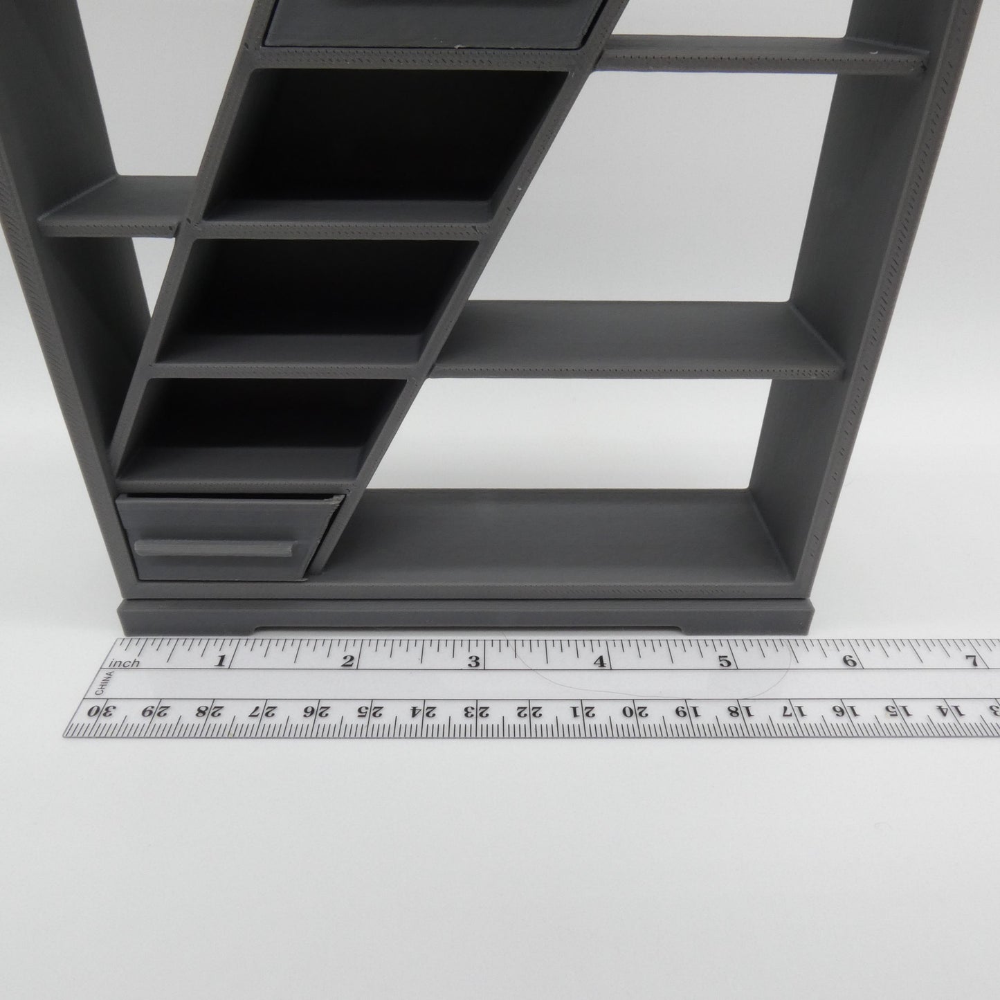 1/6 Scale Doll Furniture Z Bookcase Gray 3 Drawers Barbie Integrity Toys FR Bratz 1:6 Diorama