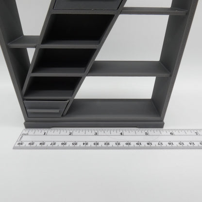 1/6 Scale Doll Furniture Z Bookcase Gray 3 Drawers Barbie Integrity Toys FR Bratz 1:6 Diorama