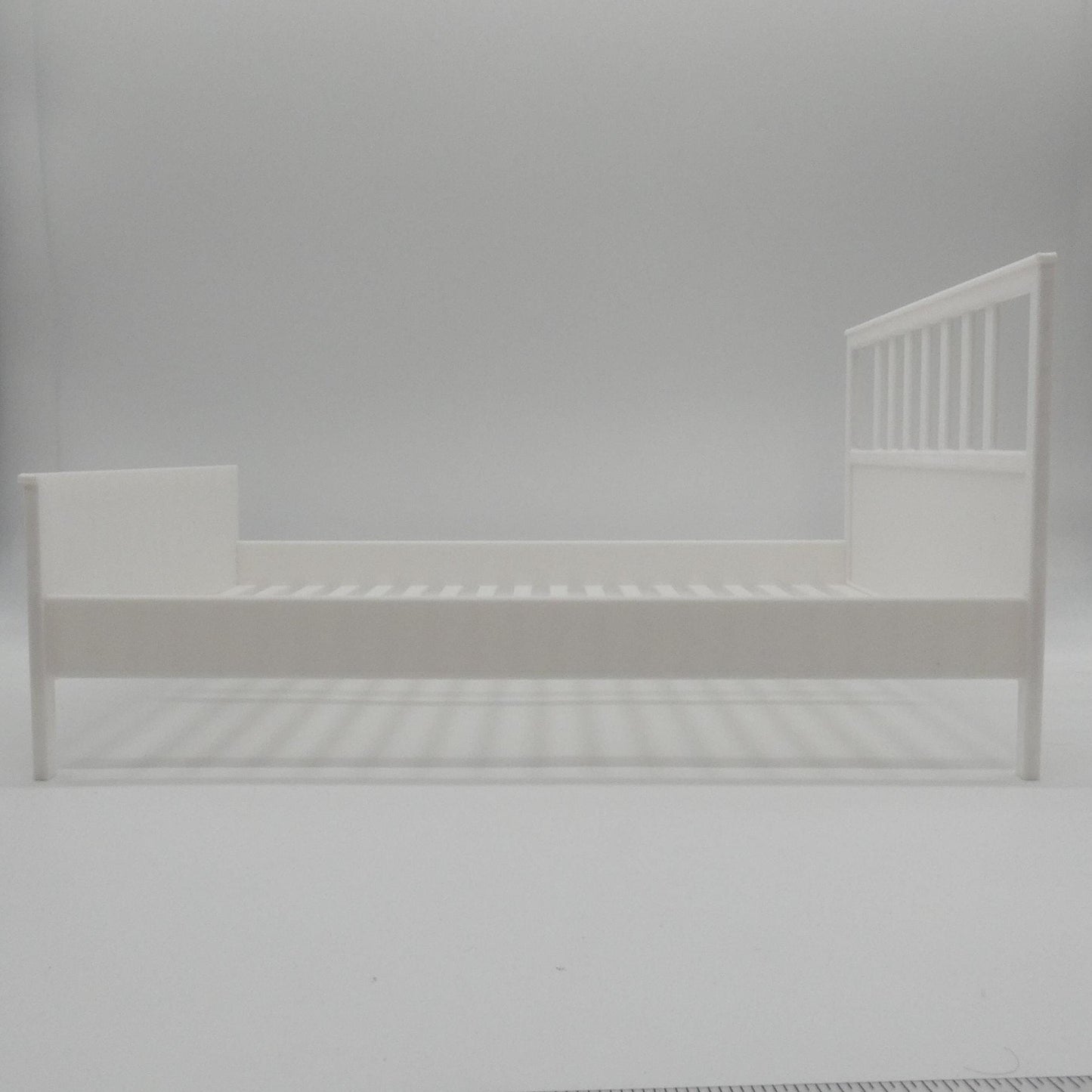 1/6 Scale Doll Furniture Bed Frame Double/Queen Size Ikea Hemnes Style 3 Piece Choose Your Color Barbie Integrity Toys FR Bratz 1:6 Diorama