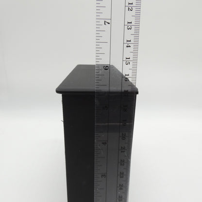 1/6 Scale Doll Furniture Decor Bedroom Black 4 Operable Drawer Dresser Silver Knobs Barbie Integrity FR 1:6 Diorama