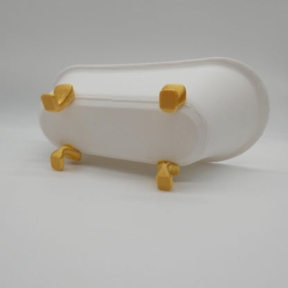 1/6 Scale Doll Furniture Clawfoot Bathtub Choose Your Colors Barbie Integrity FR 1:6 Diorama