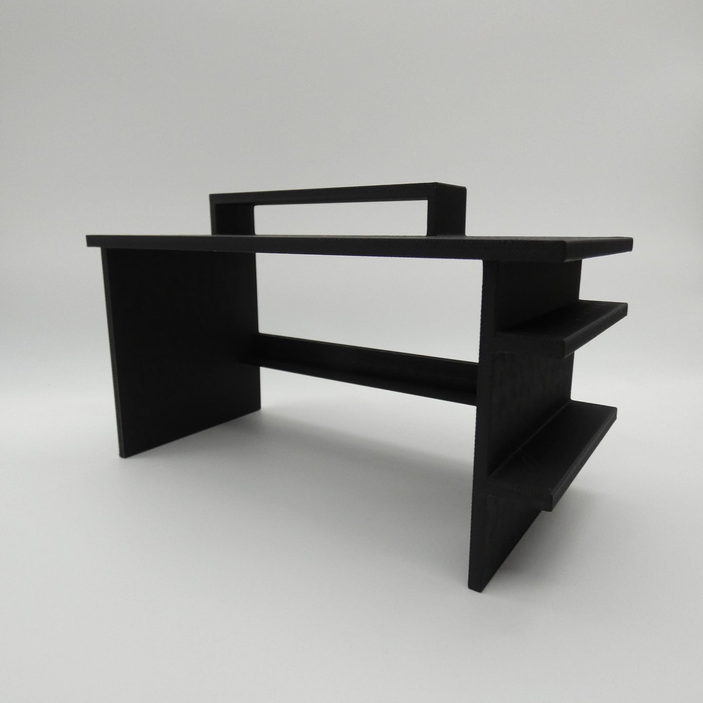 1/6 Scale Doll Furniture Home Office Desk Gamers Workstation With Monitor Riser Choose your Color Barbie Integrity Toys FR Bratz 1:6 Diorama