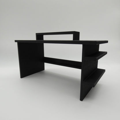 1/6 Scale Doll Furniture Home Office Desk Gamers Workstation With Monitor Riser Choose your Color Barbie Integrity Toys FR Bratz 1:6 Diorama