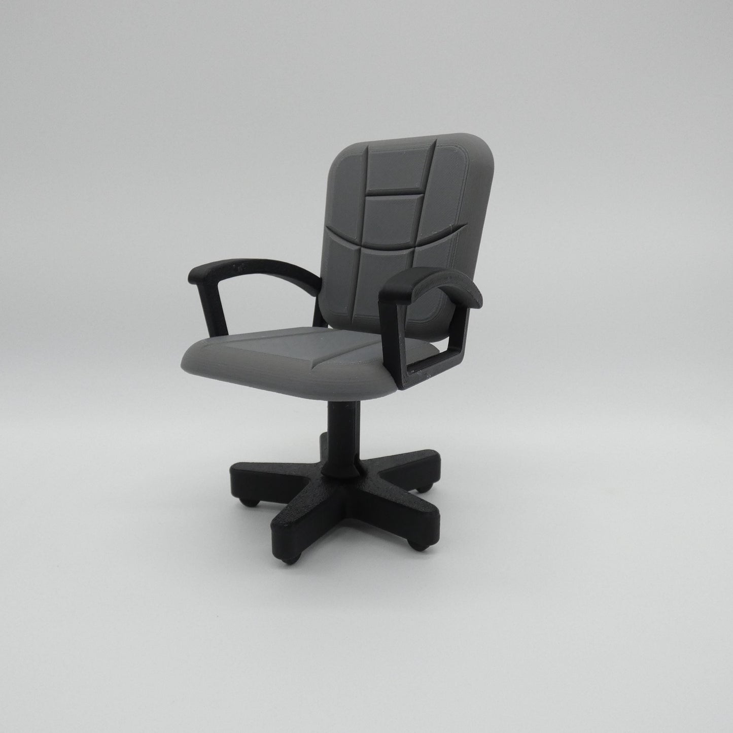 1/6 Scale Doll Furniture Desk Office Chair With Armrests Barbie Ken Integrity Toys FR Bratz 1:6 Diorama