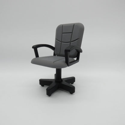 1/6 Scale Doll Furniture Desk Office Chair With Armrests Barbie Ken Integrity Toys FR Bratz 1:6 Diorama