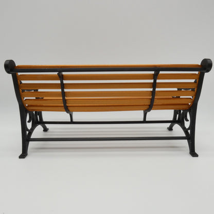 1/6 Scale Doll Furniture Park Bench Two Tone Choose Your Colors Porch City Park Barbie Ken Integrity Toys FR Bratz 1:6 Diorama