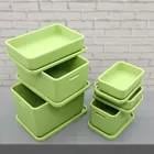 1/6 Scale Doll Storage Containers 6 With Lids Bins Handles Choose Your Color Barbie Ken Integrity Toys FR Bratz 1:6 Diorama