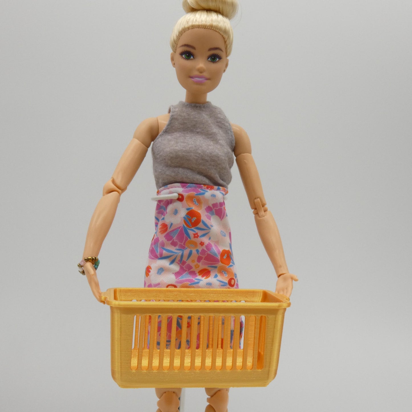 1/6 Scale Doll Furniture Laundry Hamper Storage Bin Choose Your Color Barbie Ken Integrity Toys FR Bratz 1:6 Diorama