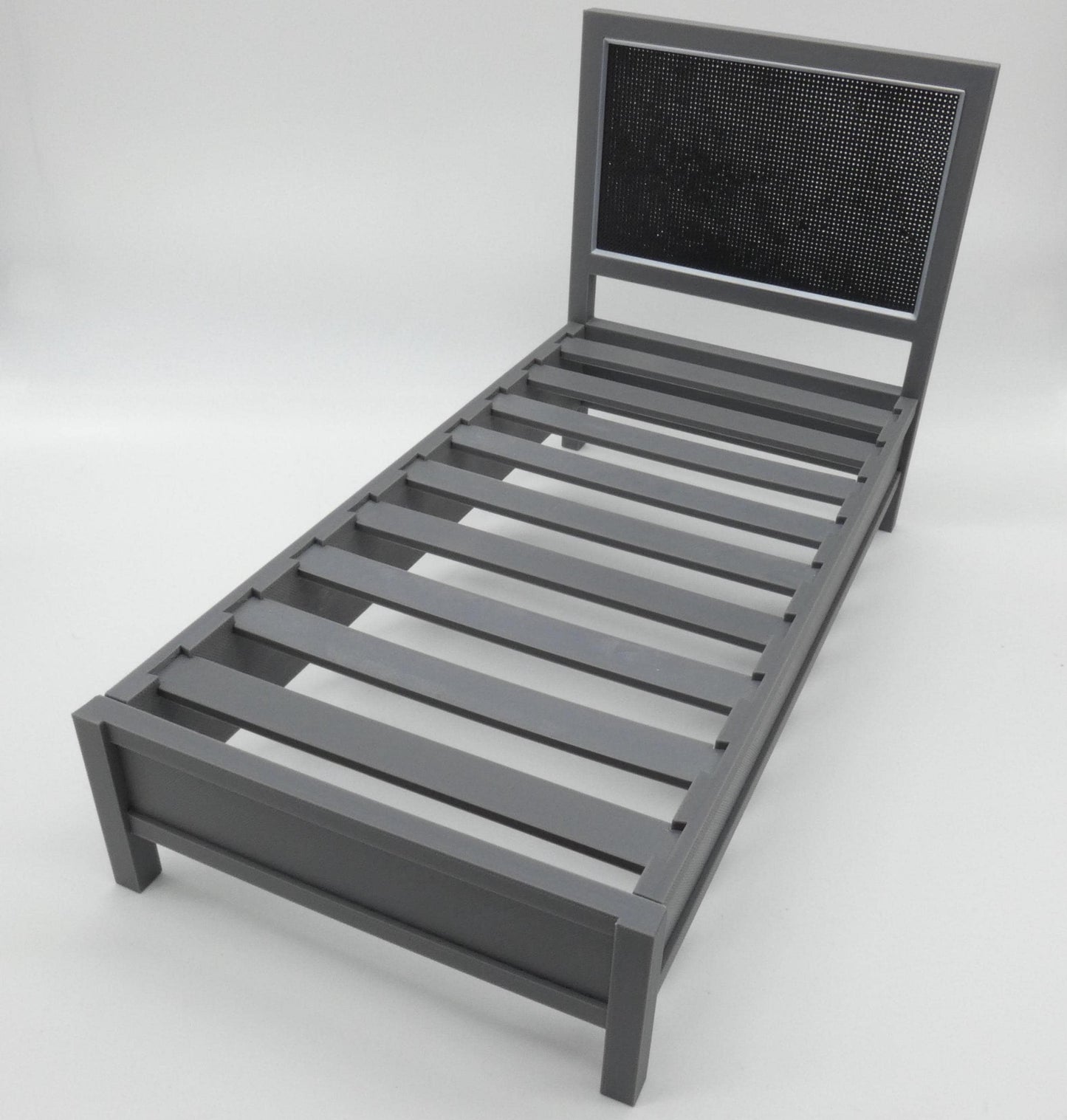 1/6 Scale Doll Furniture Bed With Mattress And Headboard Single/Twin Sausalito Style Choose Your Colors Barbie Integrity Bratz 1:6 Diorama