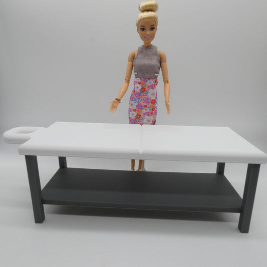 1/6 Scale Doll Furniture Decor Massage Table Choose your Colors Barbie Integrity FR 1:6 Diorama