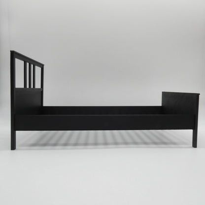 1/6 Scale Doll Furniture Bed Frame Single Twin Ikea Hemnes Style Choose Your Color 3 Piece Barbie Integrity Toys FR Bratz 1:6 Diorama