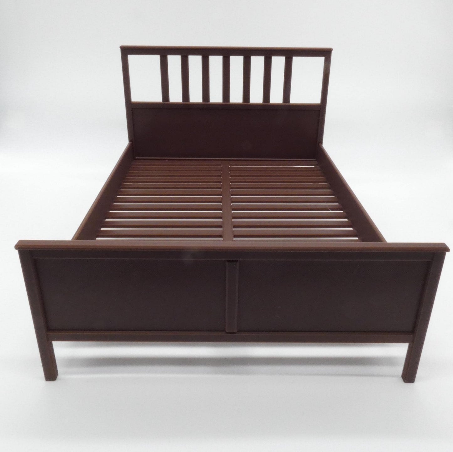 1/6 Scale Doll Furniture Bed Frame Double/Queen Size Ikea Hemnes Style 3 Piece Choose Your Color Barbie Integrity Toys FR Bratz 1:6 Diorama