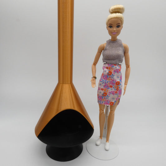 1/6 Scale Doll Furniture Fireplace MCM Malm Lancer Inspired Choose Your Color Barbie Ken Integrity Toys FR Bratz 1:6 Decor Diorama
