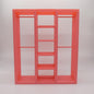 1/6 Scale Doll Furniture Wardrobe Closet 3 Sections With Hanging Bars And Shelves Choose Your Color 1:6 Barbie Integrity FR Bratz Diorama
