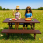 1/6 Scale Doll Furniture Picnic Table Medium Brown Or Choose Your Own Color Wood Like Barbie Integrity Toys FR Bratz 1:6 Diorama
