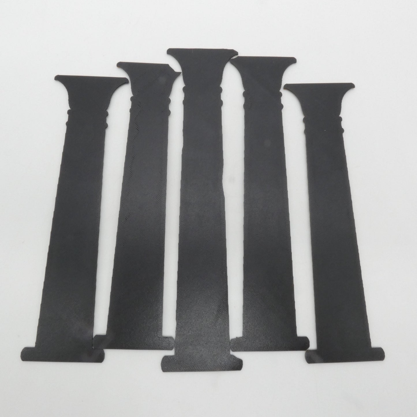 5 Pack Textured Egyptian Themed Bookmark Set Created With HueForge, Unique 3D Printed For Collection, Gift  For Book Lovers Or History Buffs