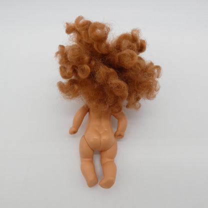 Heart Family Baby Doll Red Curly Hair Barbie Mattel Toddler Fashion Play Line F6