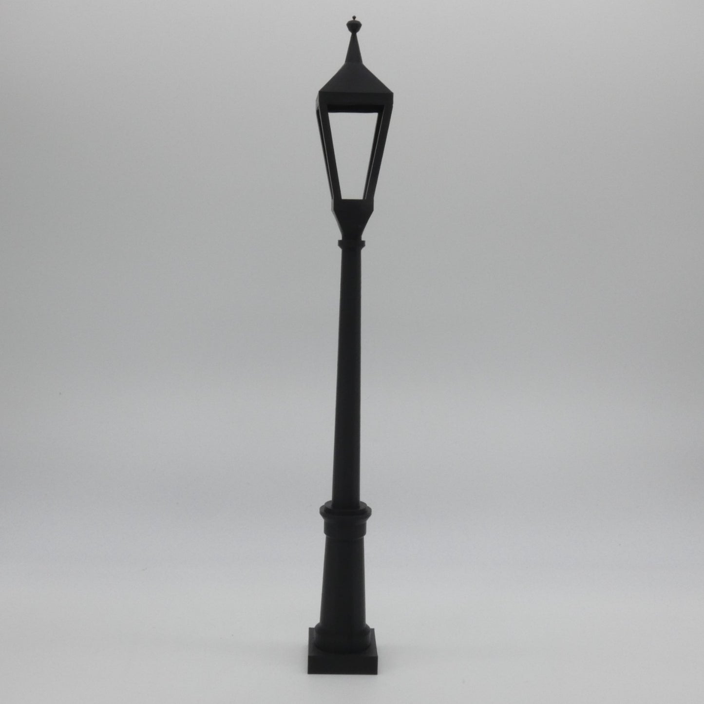 1/6 Scale Doll Decor Black 2 Piece Street Light Tall Lamppost Barbie Diorama