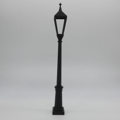 1/6 Scale Doll Decor Black 2 Piece Street Light Tall Lamppost Barbie Diorama