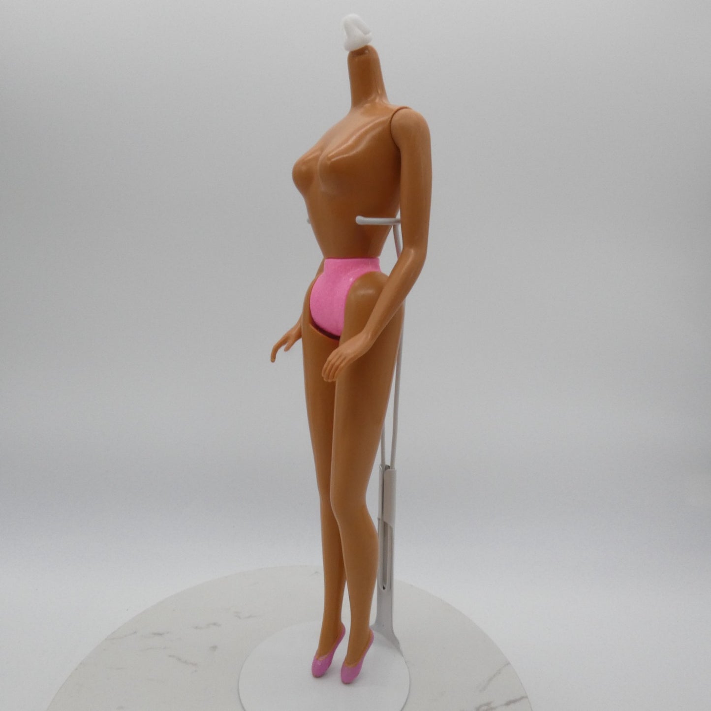 Barbie Doll Superstar Era Body Only TNT Molded Ballet Shoes Mattel 80s Indonesia