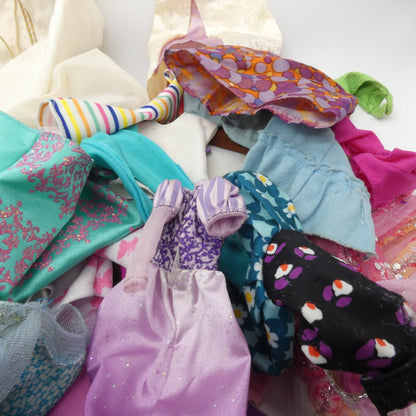 TLC Doll Size Clothing Remnants For Repair Lot A Barbie Ken Clone Varies 1 Pound
