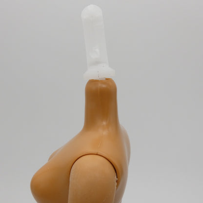 Barbie Fashionistas 095 Doll Curvy Body Brown Tan Skin Heel Feet 2018 FJF55