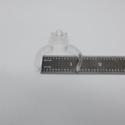 Barbie Ken Doll Display Stand Black Base Clear Post 2025 Signature Basics Mattel