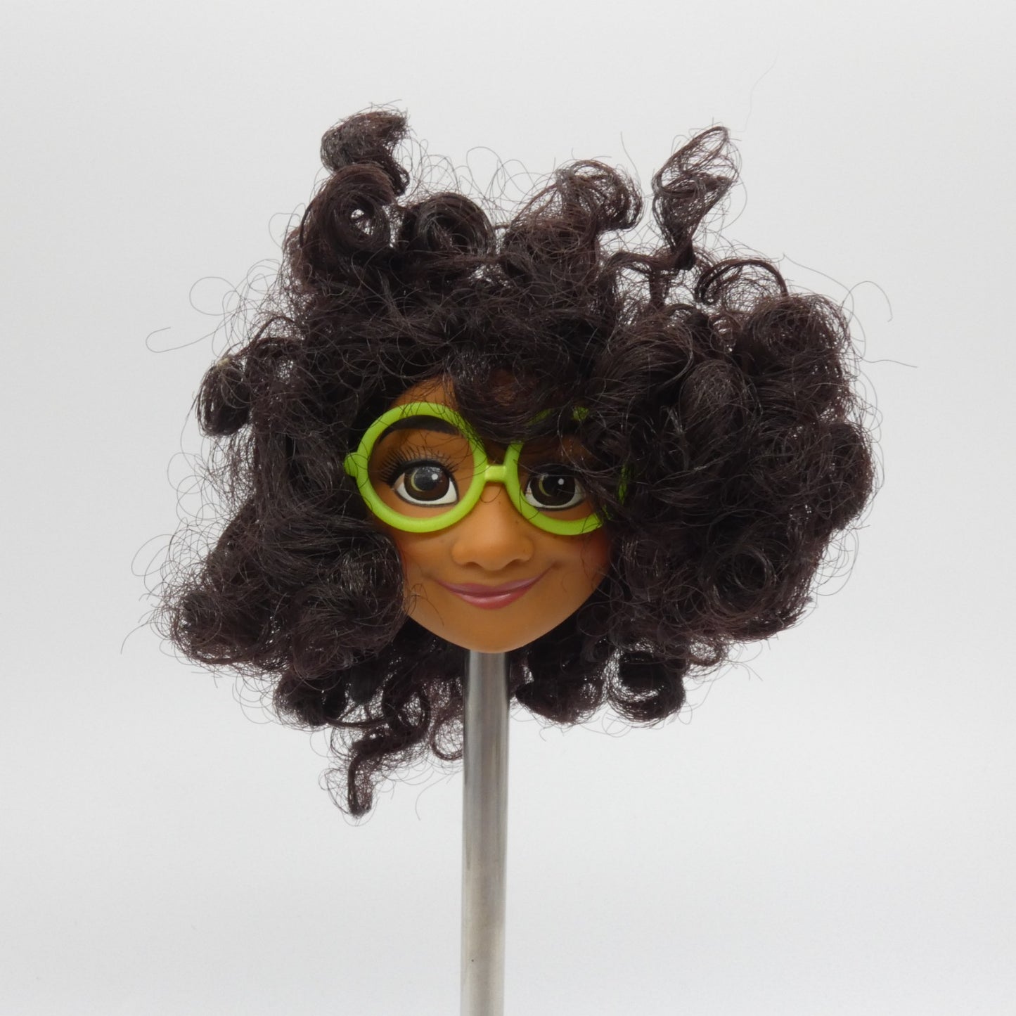 Disney Encanto Mirabel Madrigal Doll Head Latina Curly Hair Jakks Pacific