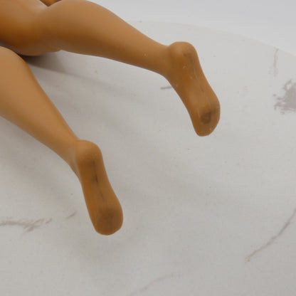 Barbie Fashionistas 095 Doll Curvy Body Brown Tan Skin Heel Feet 2018 FJF55