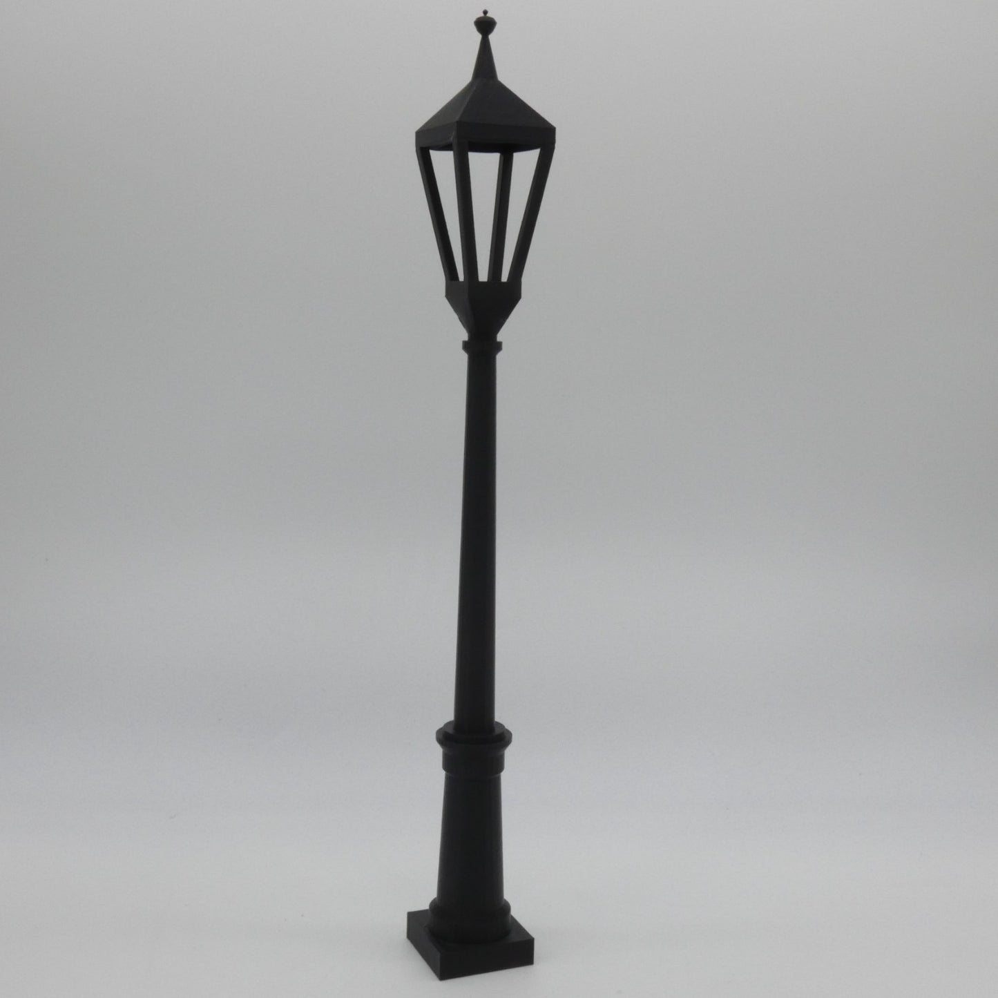 1/6 Scale Doll Decor Black 2 Piece Street Light Tall Lamppost Barbie Diorama