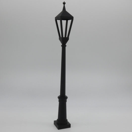 1/6 Scale Doll Decor Black 2 Piece Street Light Tall Lamppost Barbie Diorama
