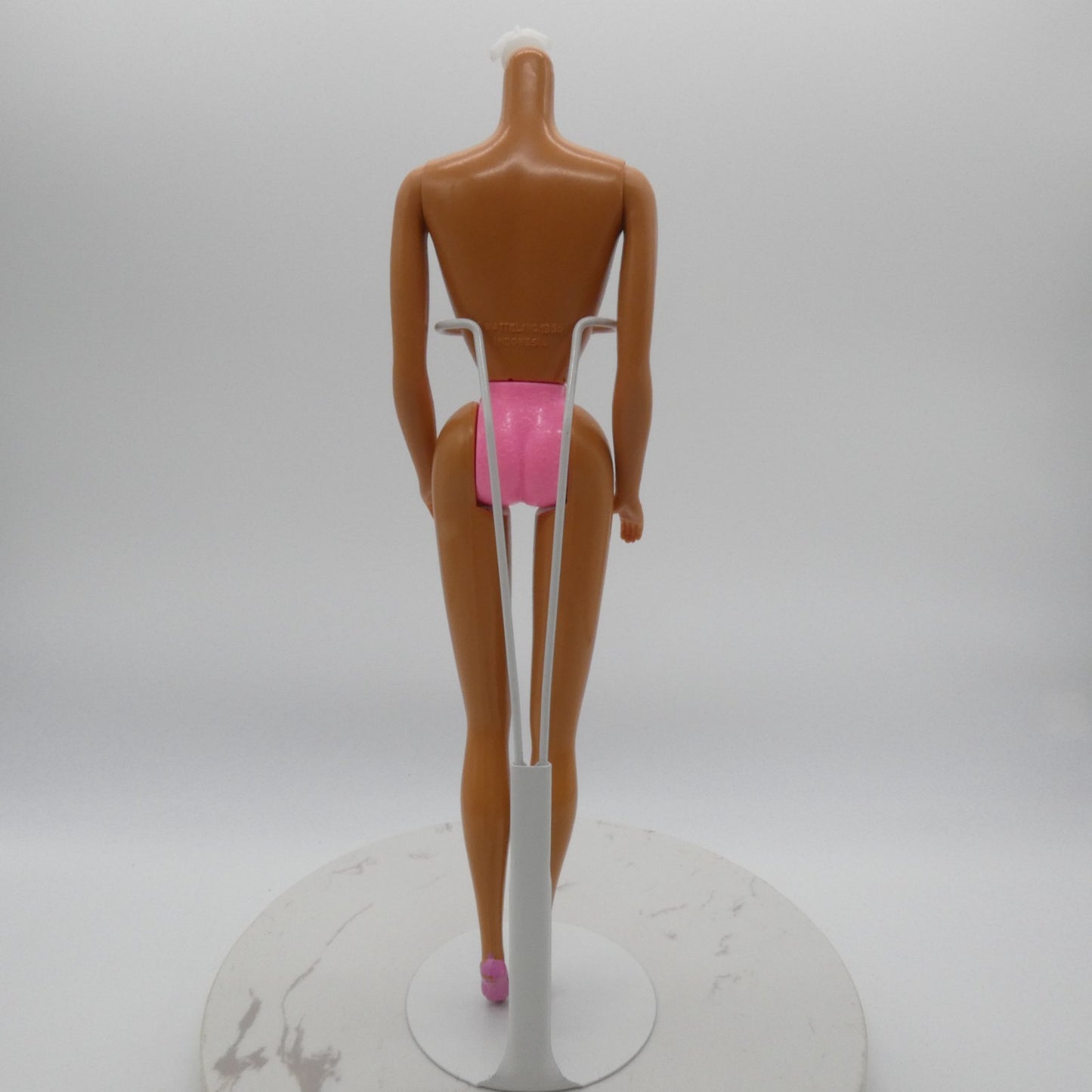 Barbie Doll Superstar Era Body Only TNT Molded Ballet Shoes Mattel 80s Indonesia