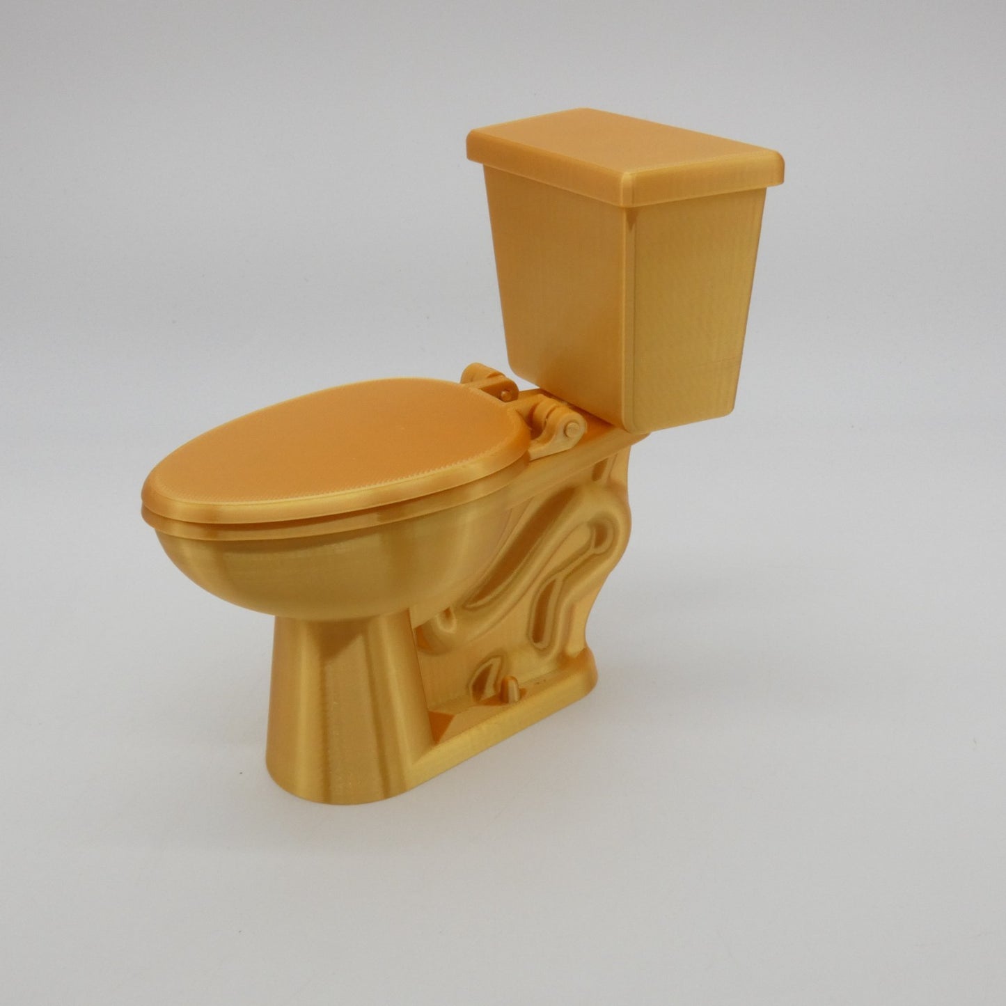 1/6 Scale Doll Furniture Bathroom Toilet Gold 1:6 Barbie Integrity Toys Diorama
