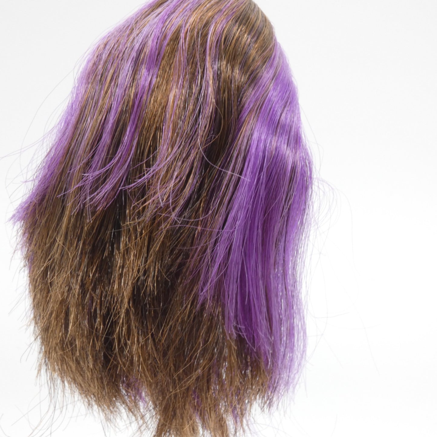 Barbie Skipper Doll Head Brown Purple Hair 2022 Mattel Babysitters Inc GXT34