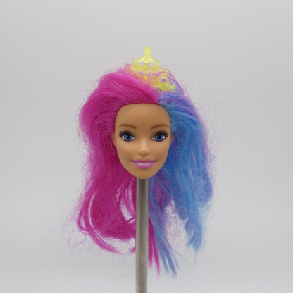 Barbie Dreamtopia Mermaid Doll Head Millie Face With Tiara 2019 Mattel GJK08