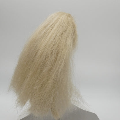 Barbie Doll Head Superstar Face Blonde Wavy Straight Hair Medium Light Skin 90s