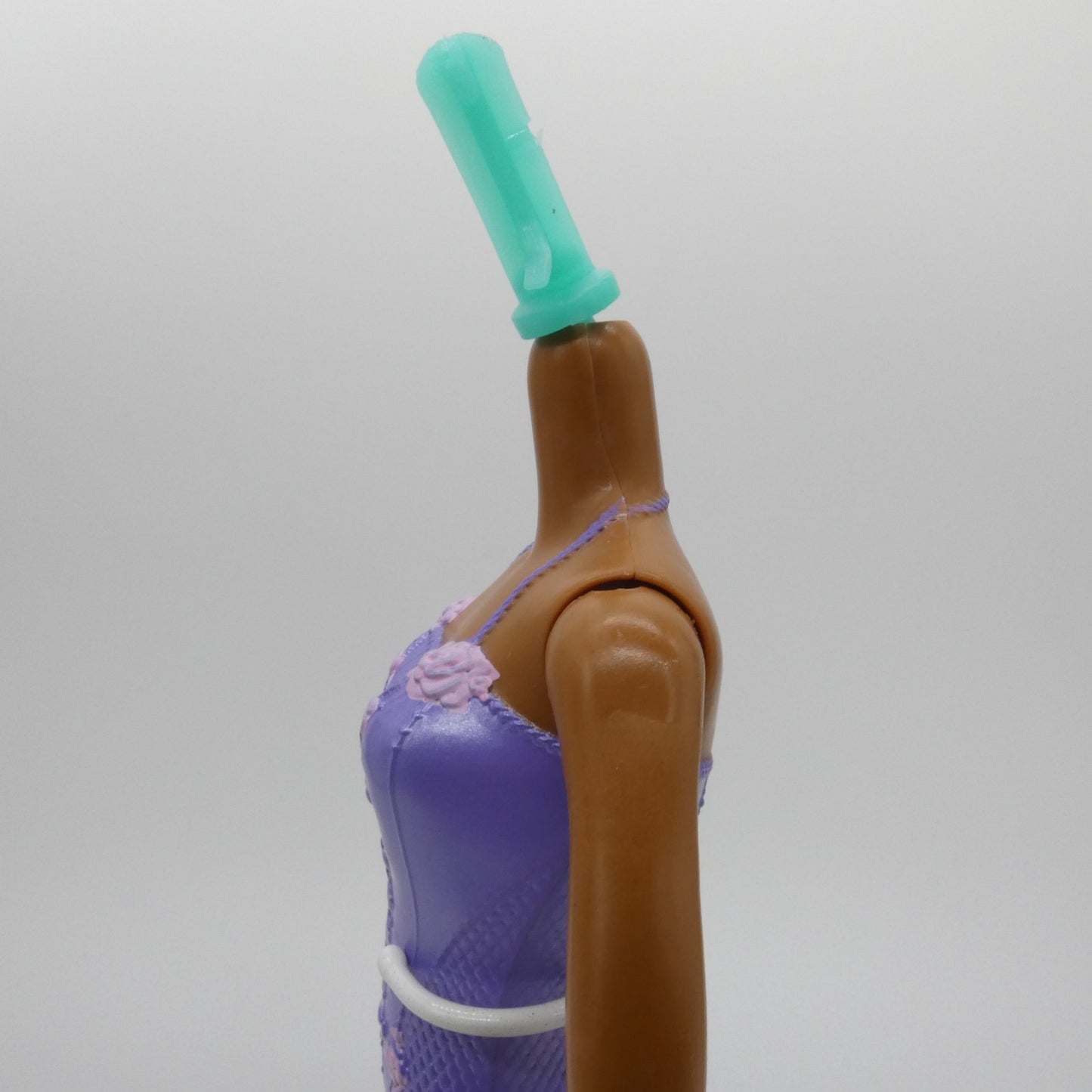 Barbie Ballerina Doll Body AA Medium Dark Skin Molded Bodysuit 2020 Mattel GJL61