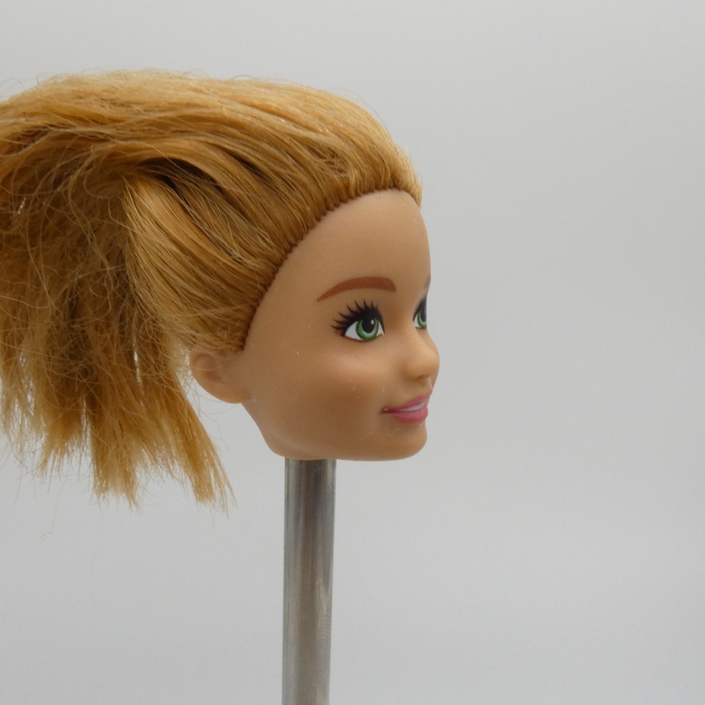 Barbie Team Stacie Camping Doll Head Green Eyes No Ponytail 2020 Mattel GJB58