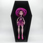 Doll Display Stand Mountable Hanging Case Black Coffin For Monster High Dolls