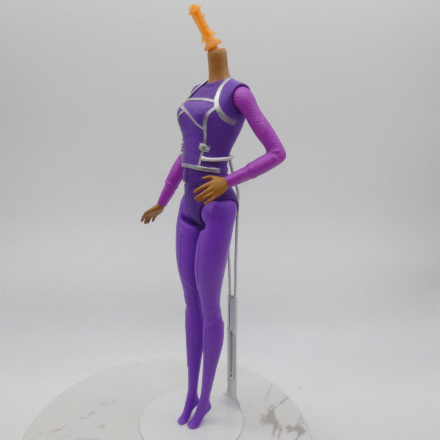 Barbie Star Light Adventure Galaxy Sal-Lee Doll Body Purple Molded Bodysuit 2015