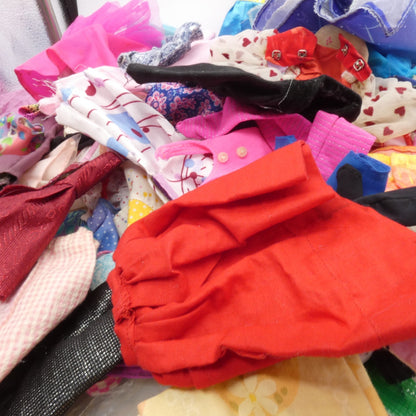 TLC Doll Size Clothing Remnants For Repair Lot C Barbie Ken Clone Varies 1 Pound